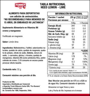 HEED  Sobre BEBIDA DEPORTIVA (1 porcion) - Imagen 4